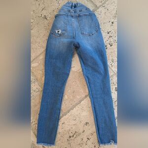 Abercrombie high rise super skinny ankle jean